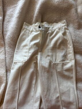 Jordan Cream Utility Pants - Casual Straight Fit
